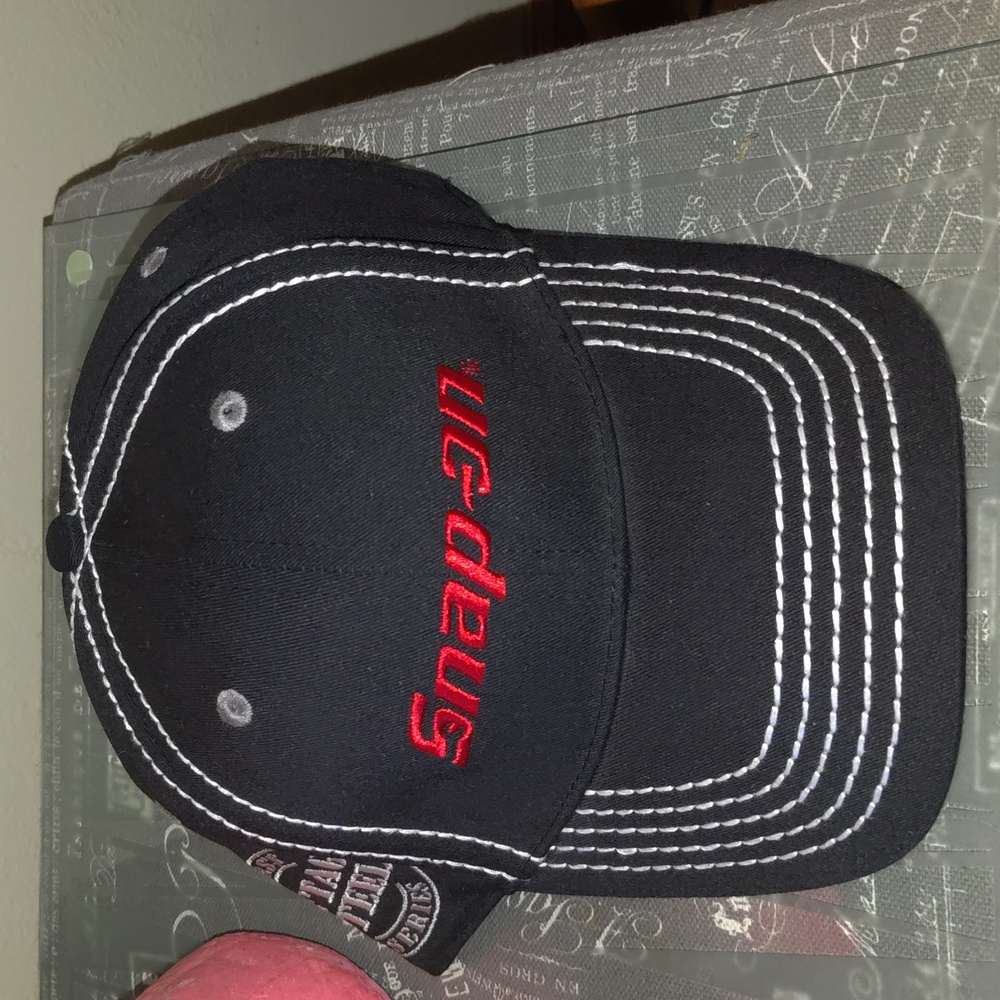 Snap-on Embroidered Adjustable Strap-on First Vintage Steel Series Hat Cap New